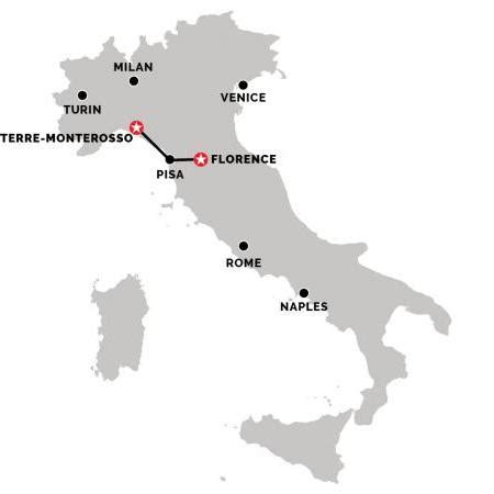 train from monterosso to florence|distance florence to cinque terre.